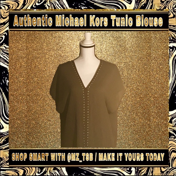 Authentic Michael Kors Tunic Blouse - Picture 1 of 8